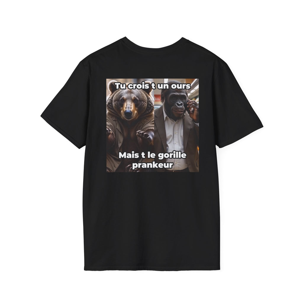 T-Shirt Gorille Prankeur (flocage dos)