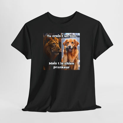 T-Shirt Chien Prankeur (flocage avant)