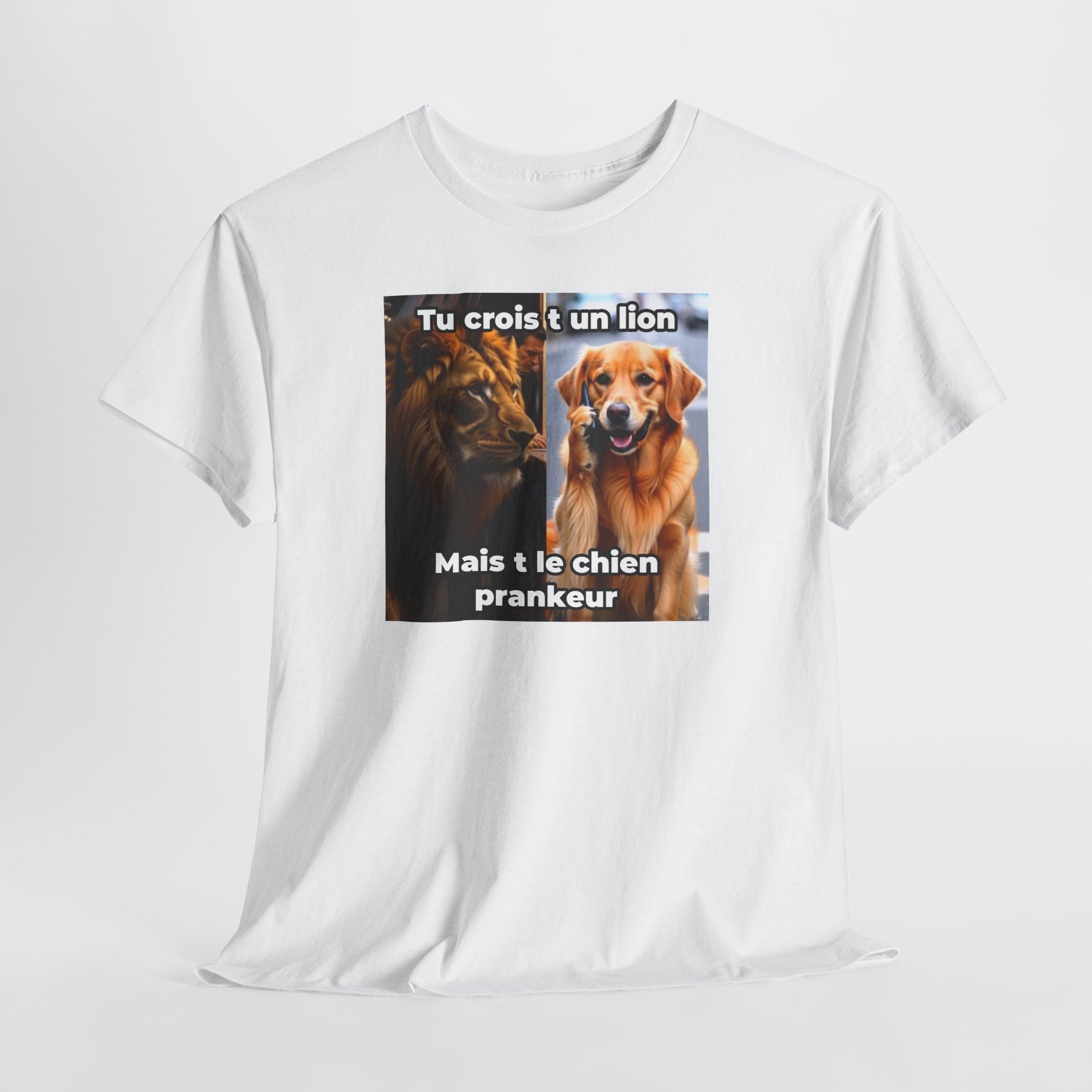 T-Shirt Chien Prankeur (flocage avant)