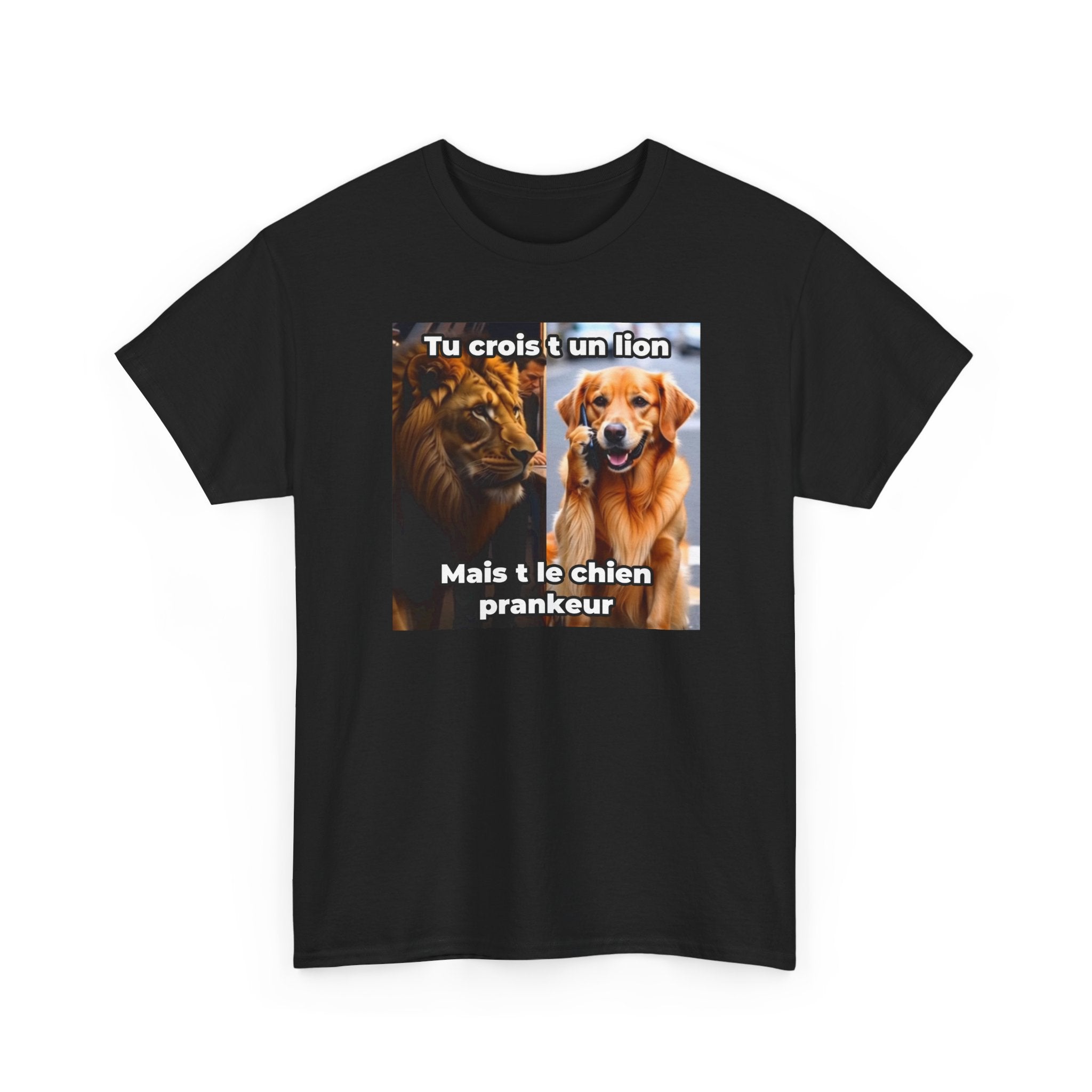 T-Shirt Chien Prankeur (flocage avant)