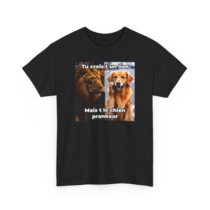 T-Shirt Chien Prankeur (flocage avant)