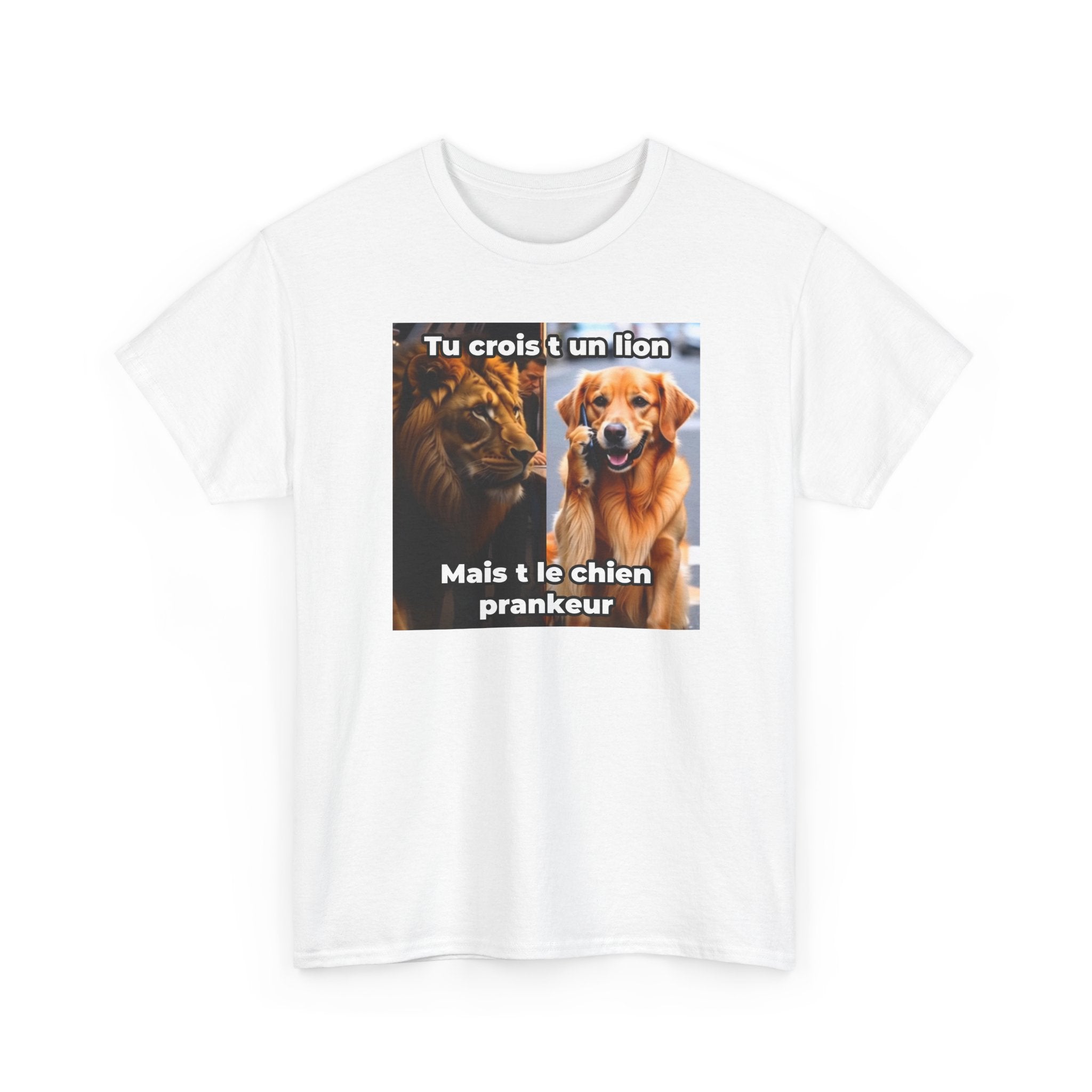 T-Shirt Chien Prankeur (flocage avant)