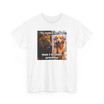T-Shirt Chien Prankeur (flocage avant)
