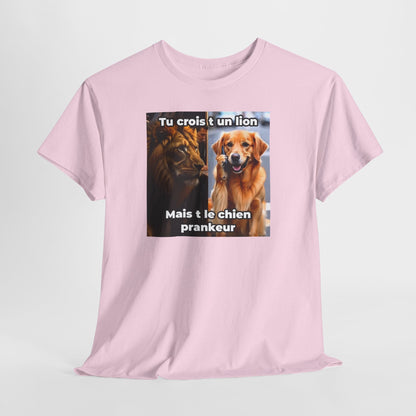 T-Shirt Chien Prankeur (flocage avant)