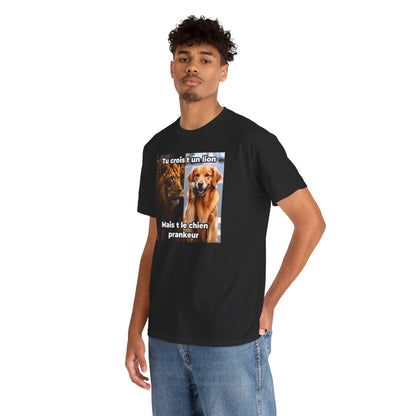 T-Shirt Chien Prankeur (flocage avant)