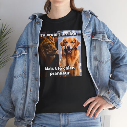 T-Shirt Chien Prankeur (flocage avant)