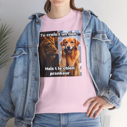 T-Shirt Chien Prankeur (flocage avant)