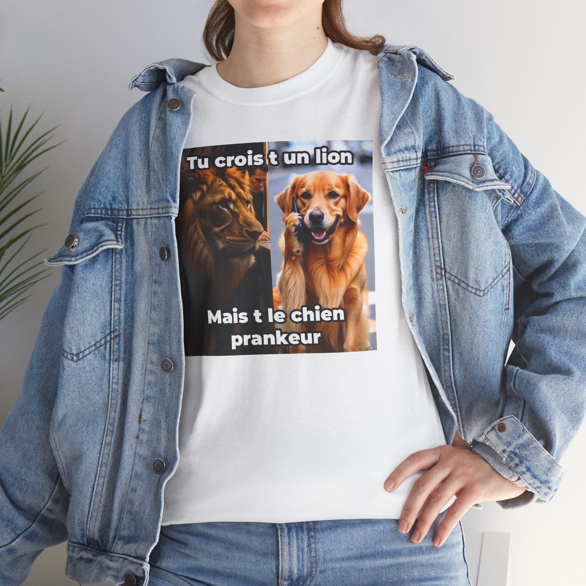 T-Shirt Chien Prankeur (flocage avant)