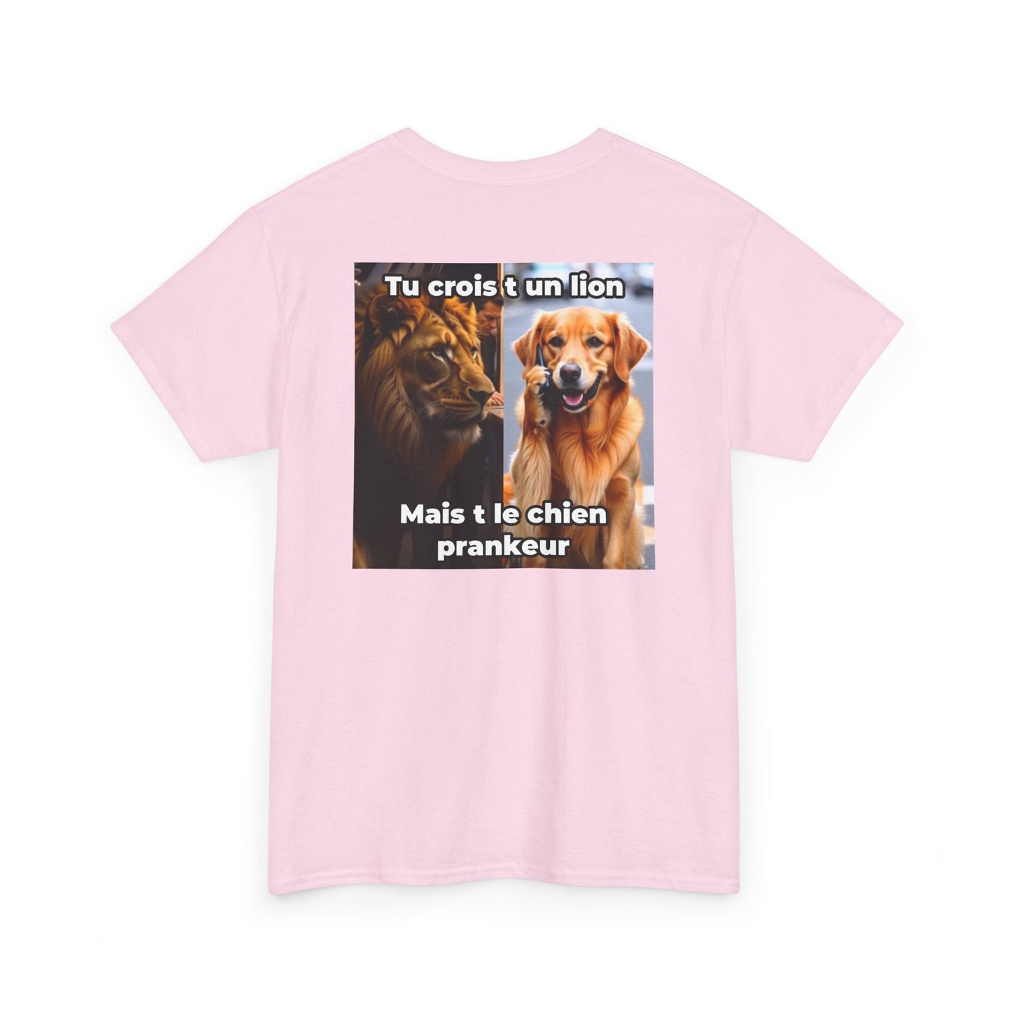 T-Shirt Chien Prankeur (flocage arrière)