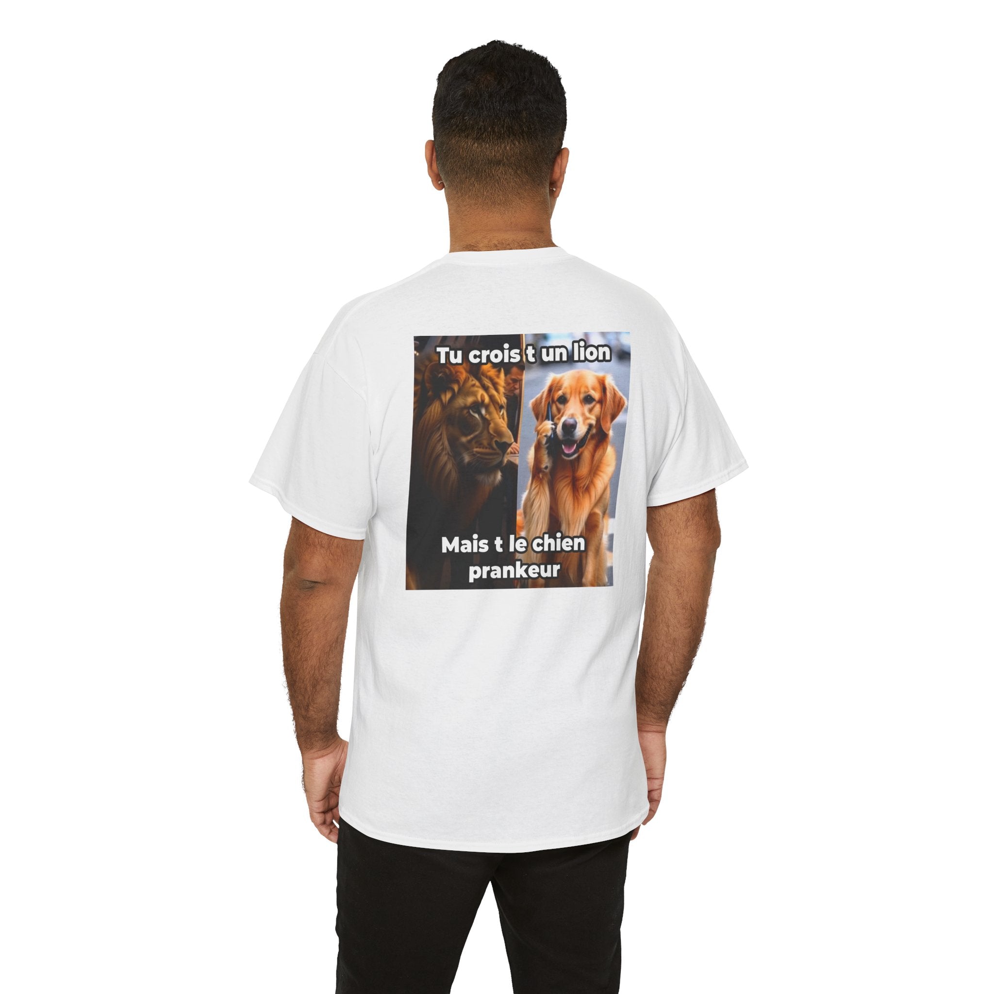 T-Shirt Chien Prankeur (flocage arrière)