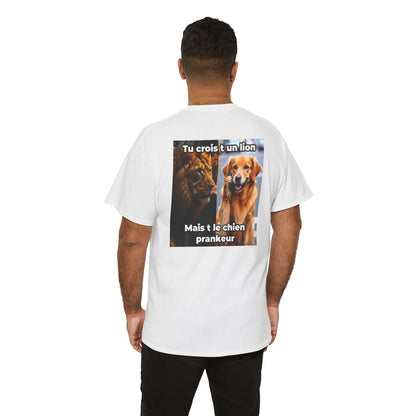 T-Shirt Chien Prankeur (flocage arrière)