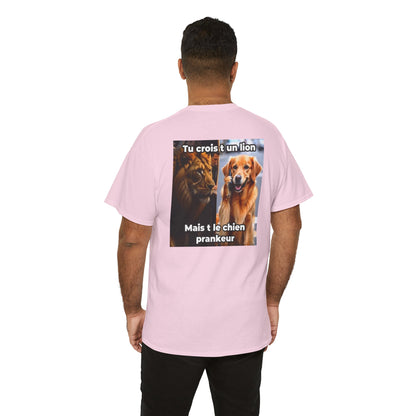 T-Shirt Chien Prankeur (flocage arrière)