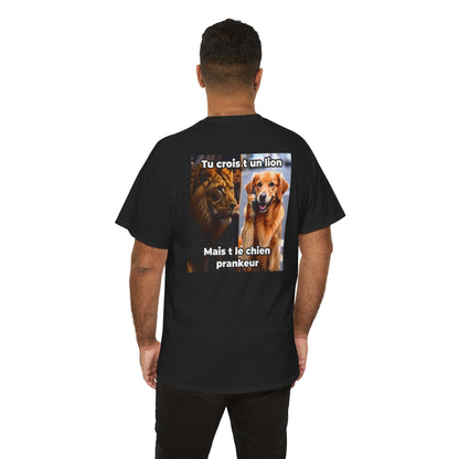 T-Shirt Chien Prankeur (flocage arrière)