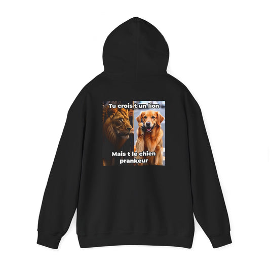 Pull Chien Prankeur (flocage arrière)