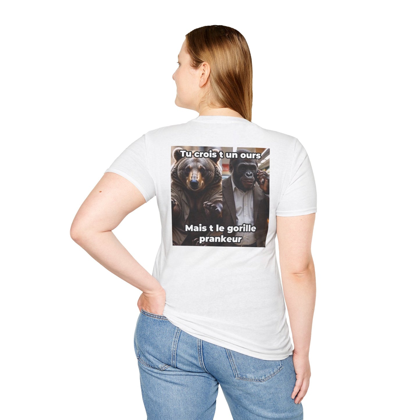 T-Shirt Gorille Prankeur (flocage dos)