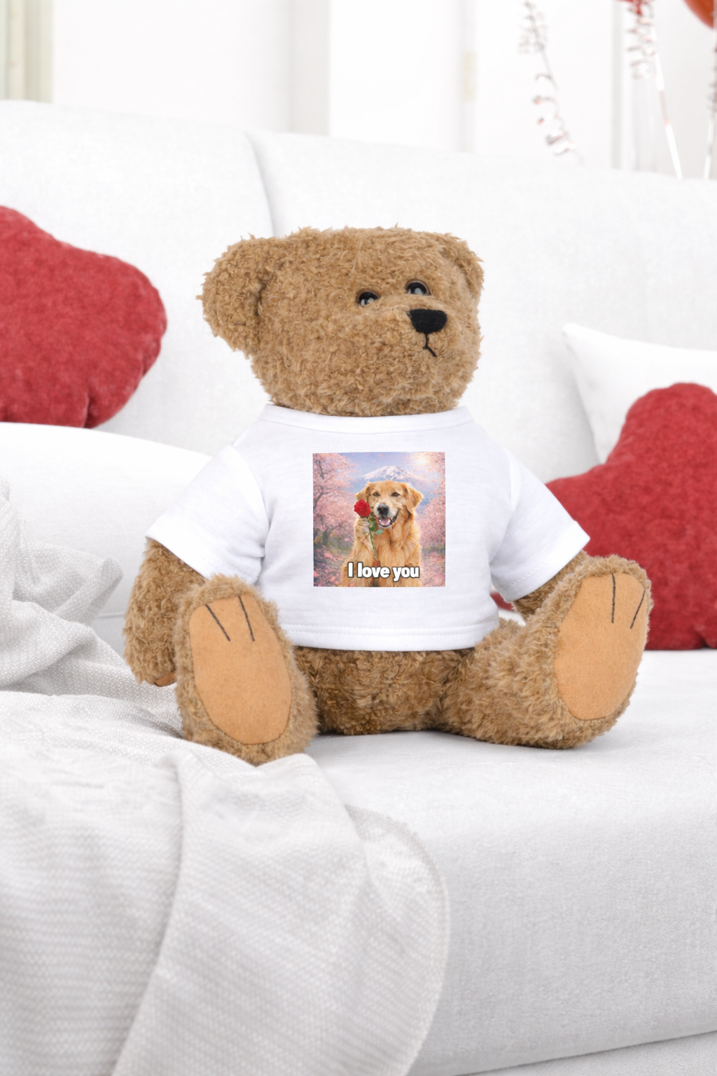 Peluche Saint Valentin