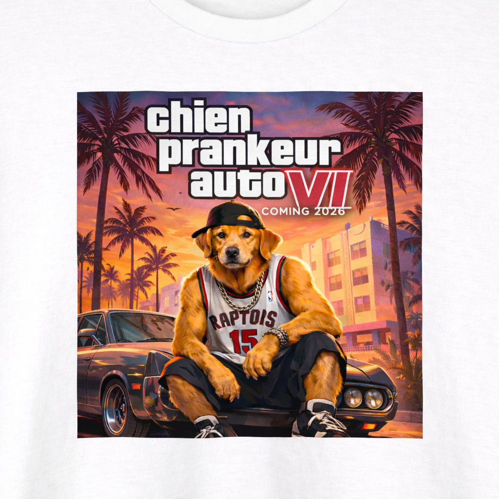 T-Shirt Chien Prankeur Auto VI