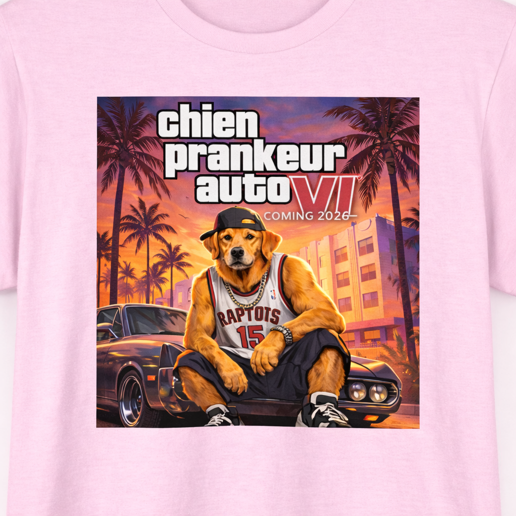 T-Shirt Chien Prankeur Auto VI